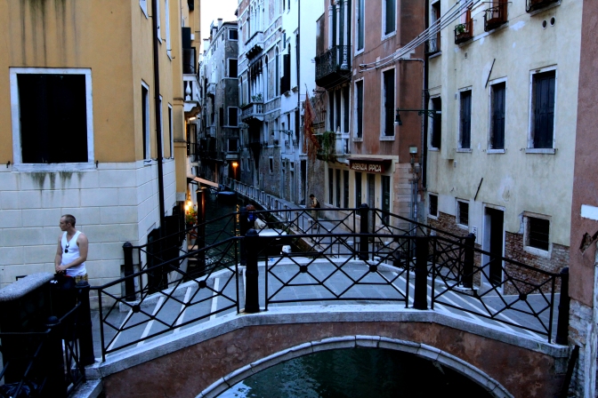 venice-small-canal-with-bridge
